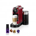 Machine a café KRUPS NESPRESSO CITIZ & MILK Rouge Cafetiere a capsules Espresso Mousseur a lait YY4116FD