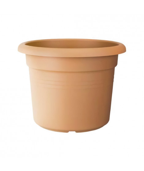 Elho Green Basics Cilinder Pot de fleurs Marron clair 55 cm