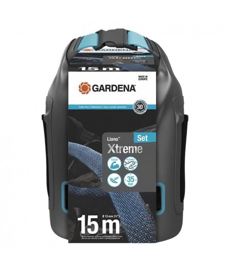 Tuyau LianoXtreme 15m - GARDENA - Résistance a la pression 35 bar - Ø int. 13 mm