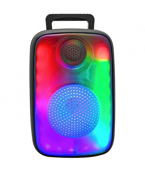 Enceinte lumineuse karaoké - INOVALLEY - FIRE02 - Bluetooth 5.1 - 150W - LED RGB synchronisées avec la musique