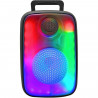 Enceinte lumineuse karaoké - INOVALLEY - FIRE02 - Bluetooth 5.1 - 150W - LED RGB synchronisées avec la musique