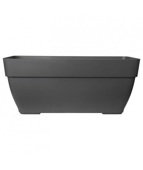 ELHO Bac a terrasse Vibia 80 - Gris anthracite - Extérieur - L 34,2 x W 77,4 x H 33,2 cm