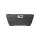 ELHO Bac a terrasse Vibia 80 - Gris anthracite - Extérieur - L 34,2 x W 77,4 x H 33,2 cm