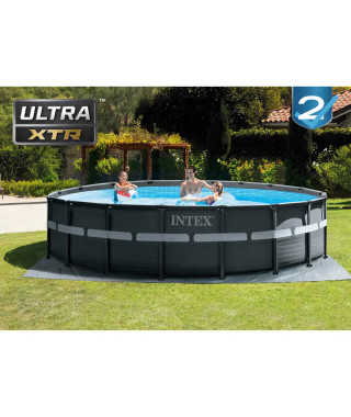 Intex - 26330GN - Kit piscine ultra xtr ronde tubulaire ø 5,49 x 1,32m