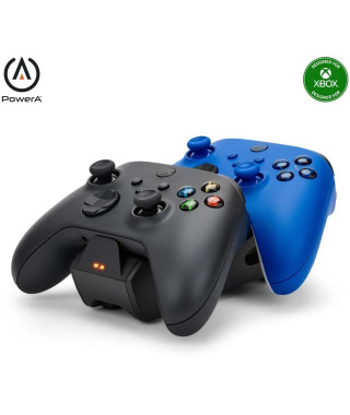 Station de Charge duo - POWER A - 1519564-01 - Pour manettes sans fil Xbox Series X|S - Noir