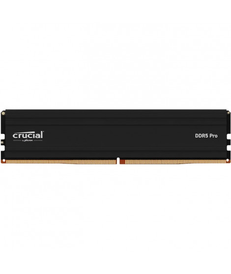 Mémoire RAM - CRUCIAL - PRO DDR5 - 48Go - DDR5-5600 - UDIMM CL46 (CP48G56C46U5)