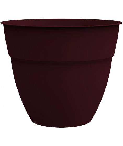 Pot de Fleur Rond Osaka EDA - Ø 50 cm - Volume 57 L - Rouge Bourgogne