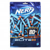 Nerf Elite 2.0, recharge de fléchettes, 80 fléchettes Nerf Elite pour les blasters Nerf qui utilisent les fléchettes Elite, j…