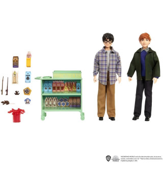 Coffret Harry et Ron - Mattel - HND79 - Poupée mannequin Harry Potter