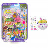 COFFRET JARDIN DU LAPIN - POLLY POCKET - HKV36 - MINI POUPEE POLLY POCKET COFFRET COMPACT