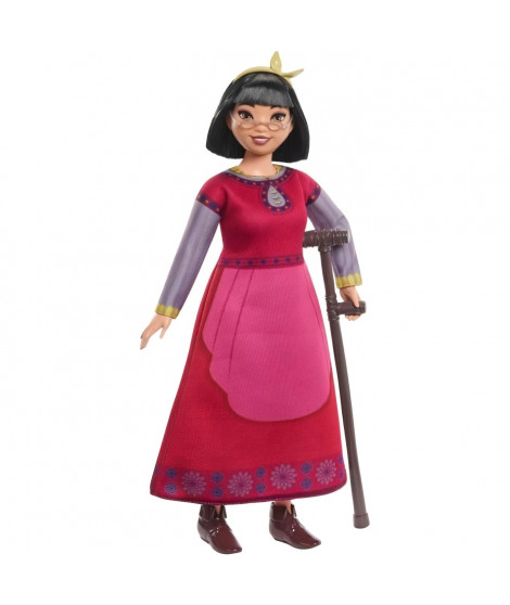 Poupée mannequin Disney - MATTEL - POUPEE D-XIN - Robe rouge - 7 points d'articulation