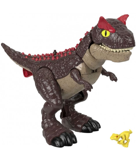 CARNOTAURUS ATTAQUE DE PIQUES - FISHER-PRICE - HML42 - FIGURINE IMAGINEXT JURASSIC WORLD