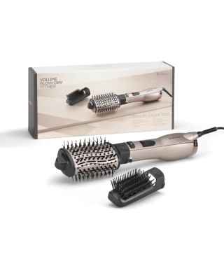 Brosse soufflante Smooth Volume 1000 BaByliss AS90PE - Pour lisser, apporter du volume et mettre naturellement en forme les c…