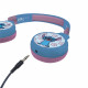 LEXIBOOK - Casque 2 en 1 Disney Stitch - Sans-fil Bluetooth 5.0 ou câble audi - Batterie rechargeable longue-durée - Bleu