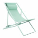 Chilienne PAROS - Structure en acier - L 63 x P 104 x H 85 cm - Vert Céladon