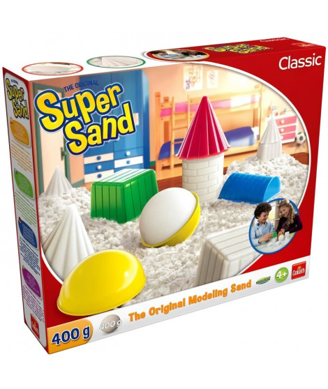 SUPER SAND Classic - Loisir créatif - Sable a modeler - GOLIATH