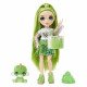 Rainbow High Poupée Mannequin avec Kit de Slime et Animal de Compagnie - Jade (Vert) - Poupée Pailletée 28 cm avec Kit de Sli…