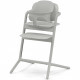Chaise haute évolutive CYBEX LEMO 2 - Gris - Réglable en hauteur et en profondeur