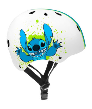 Casque de Skate - DISNEY - STITCH - Tour de tete réglable 53/57cm - Aérations et mousses internes pour plus de confort