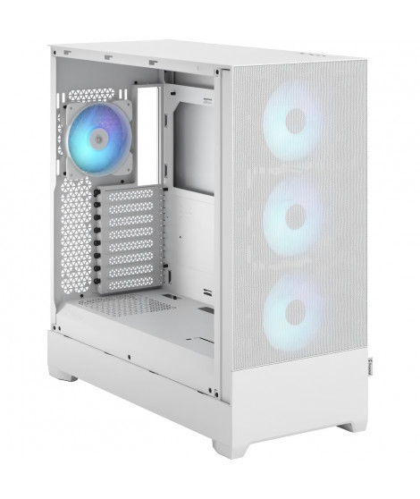 Boîtier PC - FRACTAL DESIGN - Pop XL Air RGB White TG - Blanc (FD-C-POR1X-01)