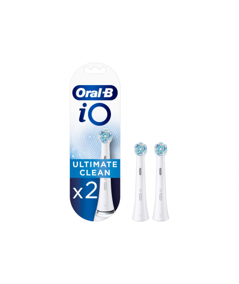 Accessoire dentaire Oral B IO ULTIMATE CLEAN BROSSETTES WHITE X2
