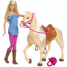 BARBIE Barbie et son Cheval