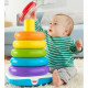 Jouet d'éveil Fisher-Price Pyramide Arc-en-ciel géante pour bébé a partir de 12 mois