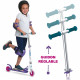 Trottinette 2 roues pliable Disney Raya et le Dernier Dragon - MONDO - Pour enfant de 5 a 10 ans - Violet