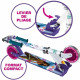 Trottinette 2 roues pliable Disney Raya et le Dernier Dragon - MONDO - Pour enfant de 5 a 10 ans - Violet