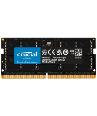 Mémoire RAM - CRUCIAL - DDR5-4800 SODIMM - 32 Go (CT32G48C40S5)