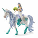 Figurine Sirene chevauchant une licorne de mer - des 5 ans - Schleich 42509 BAYALA