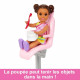 Cabinet dentaire Barbie - BARBIE - HKT69 - 2 poupées, fauteuil, outils dentaires, brosse a dents, dentifrice