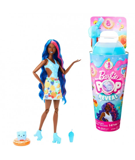 Poupée Barbie Pop Reveal Cocktail - BARBIE - HNW42 - 8 surprises a découvrir - Multicolore