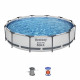 Piscine hors sol ronde Steelpro max 366x76 cm - BESTWAY - 56416