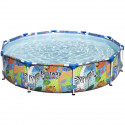 Piscine hors sol tubulaire BESTWAY - Steel Pro - 305 x 66 cm - Ronde