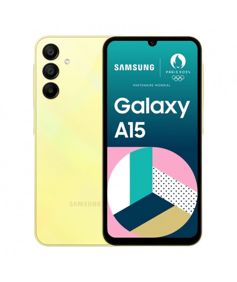 SAMSUNG Galaxy A15 Smartphone 128Go Lime