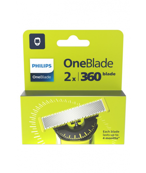Accessoire rasage Philips QP420/50 DPH LAMES ONEBLADE 360 x2
