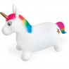 MONDO - Ballon sauteur - Animal sauteur ... chevaucher - Licorne - Longueur 65cm