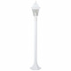 Lampadaire extérieur BRILLIANT NISSIE blanc E27 - 60W