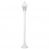 Lampadaire extérieur BRILLIANT NISSIE blanc E27 - 60W