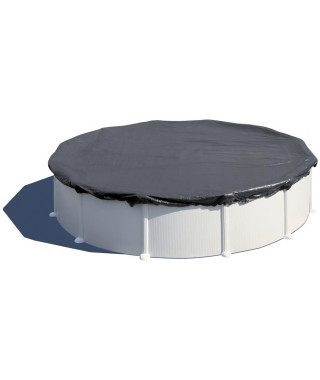 Bâche d'hivernage GRE pour piscine Ø4/4,6m - 180g/m² en polyéthylene