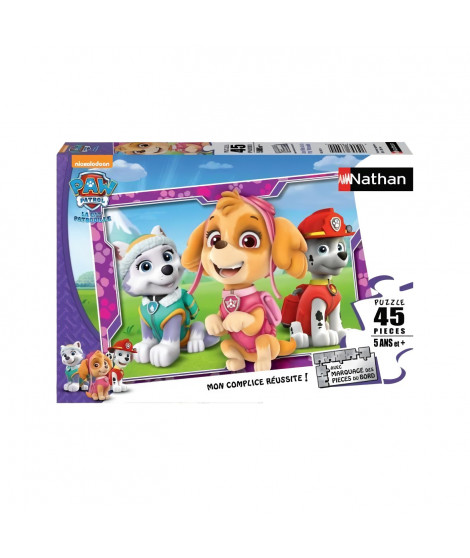 Nathan-PAW PATROL CORE-Puzzle 45 pieces - Les filles de la Pat'Patrouille-4005556865338-A partir de 5 ans