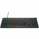 Clavier gaming filaire a membrane - CORSAIR - K55 CORE RGB - Rétroéclairage RGB 10 zones - Gris - Silencieux et réactif