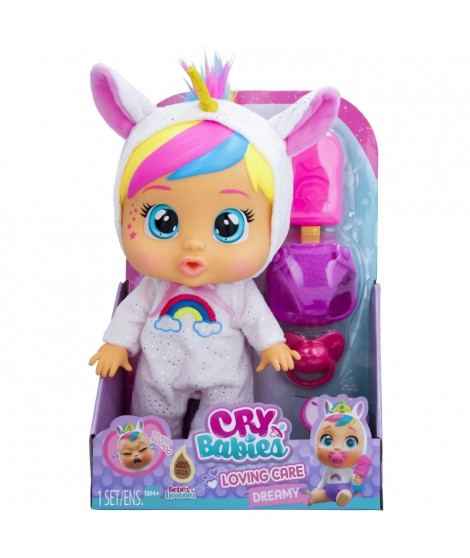 Poupons a fonctions - IMC Toys - 911840 - Cry Babies - Loving Care Fantasy - Dreamy
