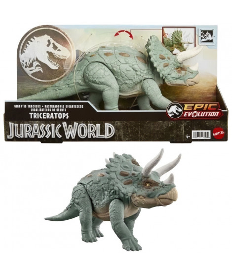 TRICERATOPS MEGA ACTION - MATTEL - HTK79