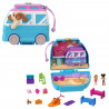 COFFRET CHIOT A LA PLAGE - POLLY POCKET - HRD36 - MINI POUPEE POLLY POCKET COFFRET COMPACT