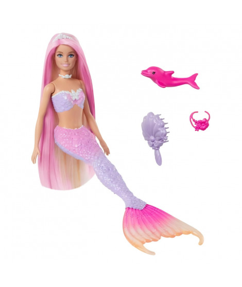 BARBIE Sirene Malibu - HRP97 change de couleur avec l'eau fraîche