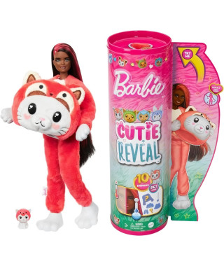 CUTIE REVEAL CHAT PANDA ROUX - BARBIE - HRK23