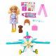 CHELSEA ET SON AVION - BARBIE - HTK38