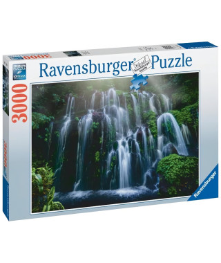 Puzzle 3000 pieces - Ravensburger - Chutes d'eau, Bali - Paysage et nature - Adulte - Garantie 2 ans